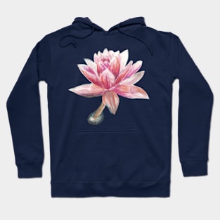 Flamingo Lotus Flower Hoodie